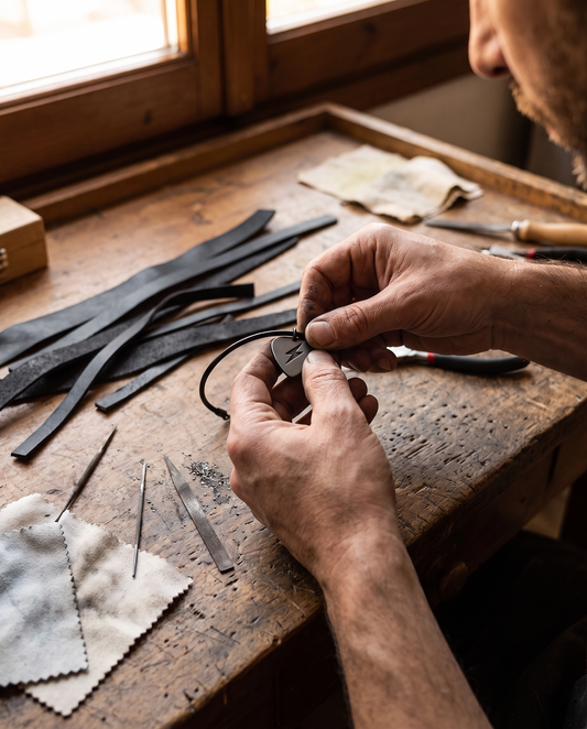 Halskette La Saetta — 925er Silber Herren | Made in Italy