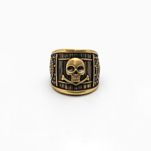 Anello Uomo Argento Black Sails: Accessorio da Pirata. - BDG Accessories