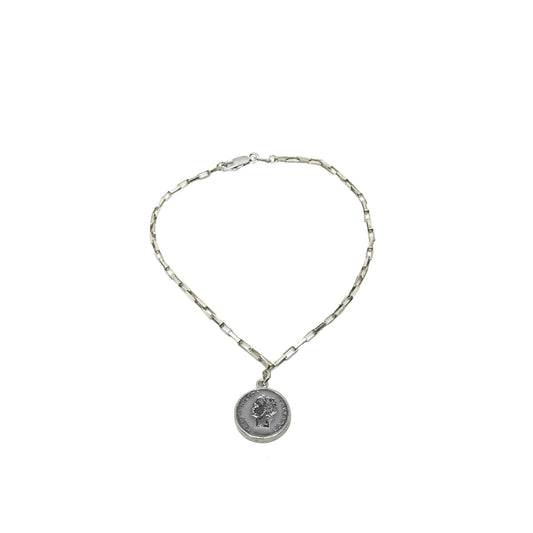 BDG Accessories Bracciale Argento Smalto Dolce Vita Anni 50 Vintage - BDG Accessories