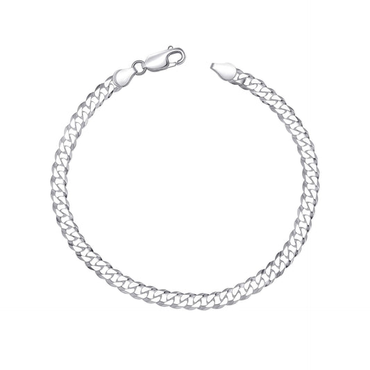 BDG Accessories Bracciale Catena Classica in Argento - BDG Accessories