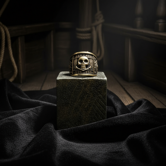 Anello Uomo Argento Black Sails: Accessorio da Pirata. BDG Accessories Anelli Pirates
