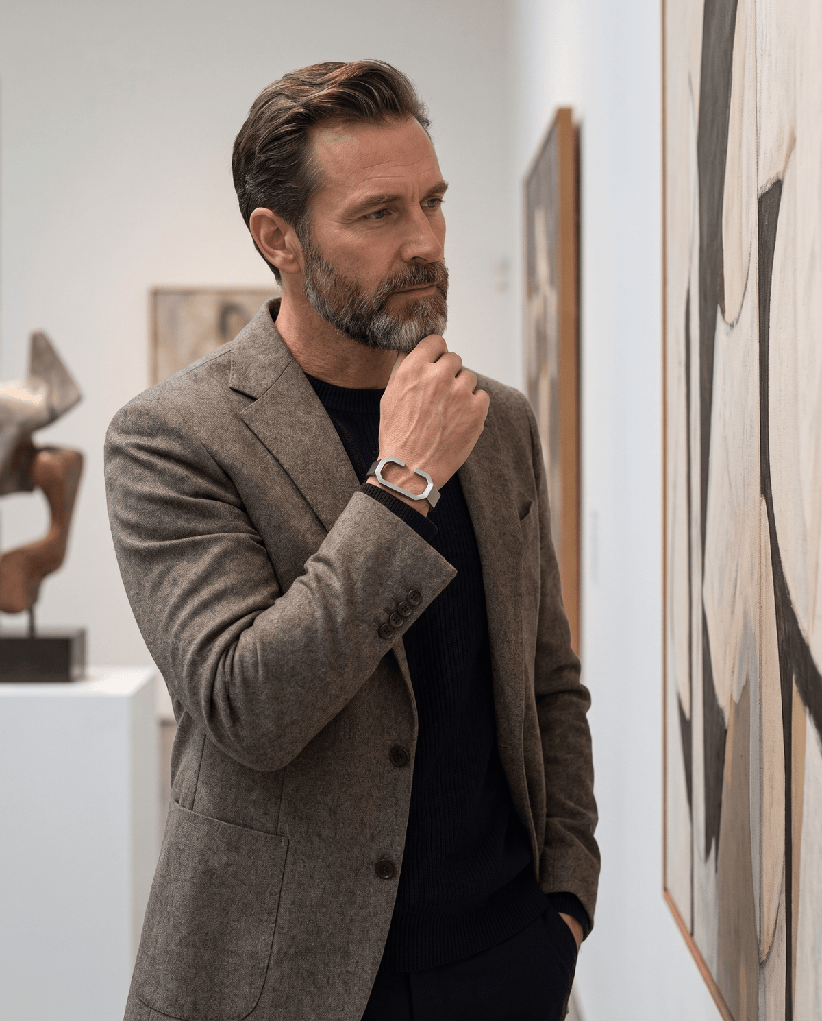 Bracciale Il Modulo — Argento 925 Uomo | Made in Italy - BDG Accessories