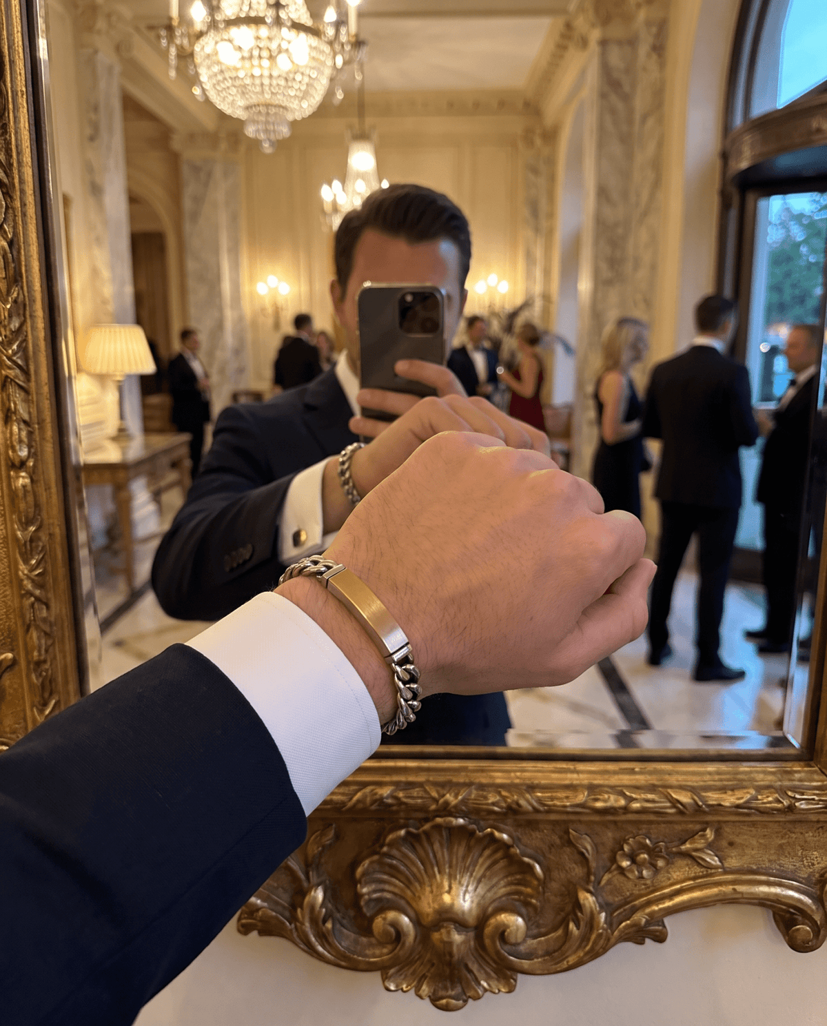 Bracciale La Passeggiata — Argento 925 Uomo | Made in Italy - BDG Accessories