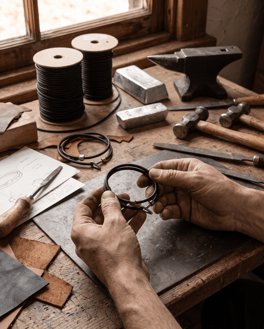 Bracciale L'Officina — Argento 925 Uomo | Made in Italy - BDG Accessories