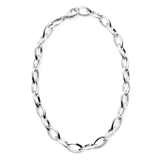 Collana In Argento Con Catena Marquise Elegante - BDG Accessories