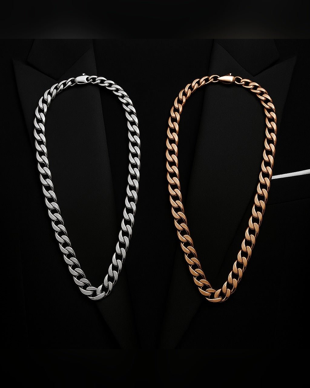 Collana L'Ultima Parola — Argento e Bronzo Uomo | Made in Italy - BDG Accessories