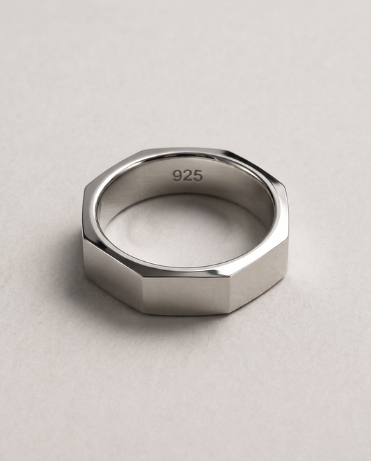 Ring Il Prisma — 925er Silber Herren | Made in Italy