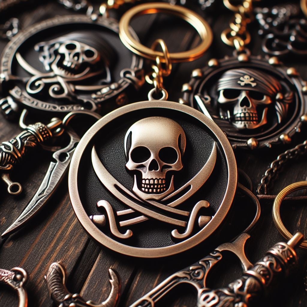Gioielli Black Sails: Accessori Pirata Esclusivi Unici - BDG Accessories