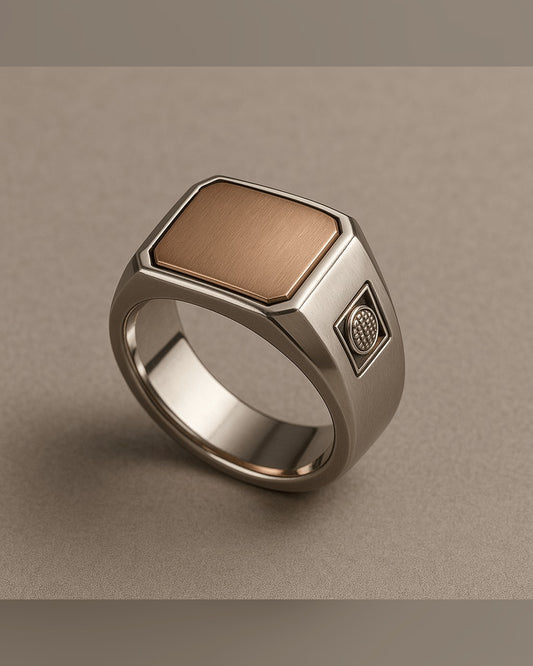 Anello Il Sigillo — Chevalier Argento 925 Uomo | Made in Italy