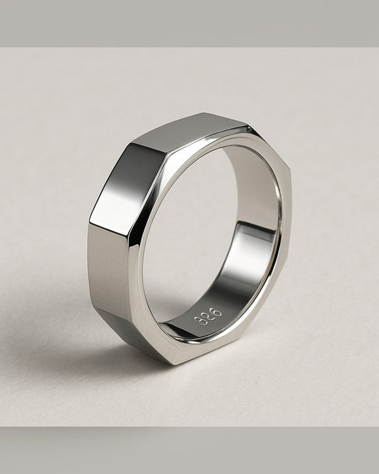 Anello Il Prisma — Argento 925 Chevalier Uomo | Made in Italy