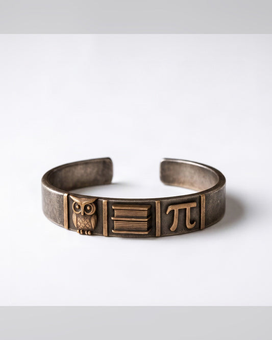 Bracciale Il Saggio — Argento o Bronzo Uomo | Made in Italy