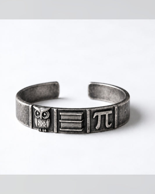 Bracciale Il Saggio — Argento o Bronzo Uomo | Made in Italy