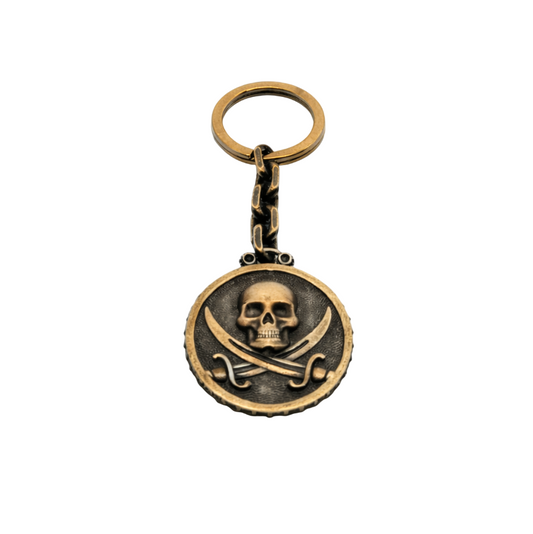 Portachiavi In Argento Black Sails BDG Accessories
