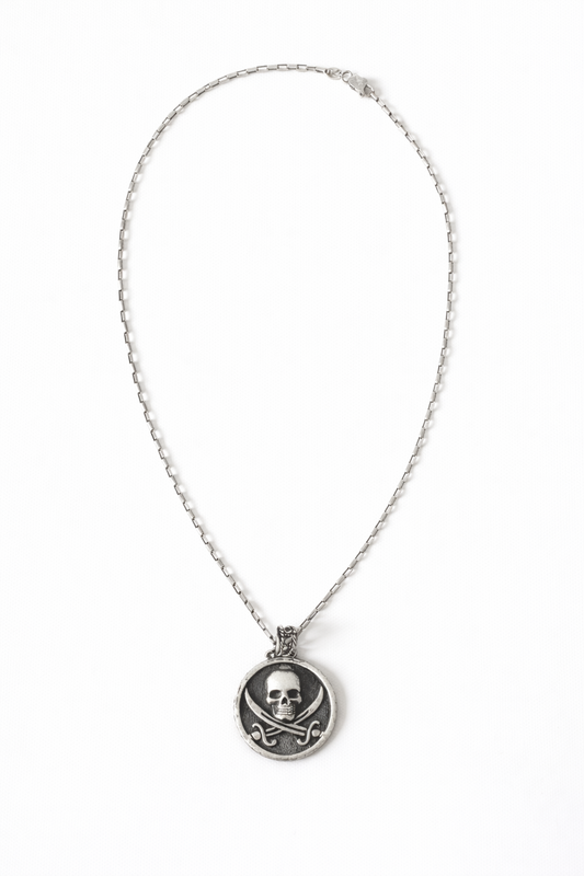 Collana In Argento e Bronzo Black Sails Pirati