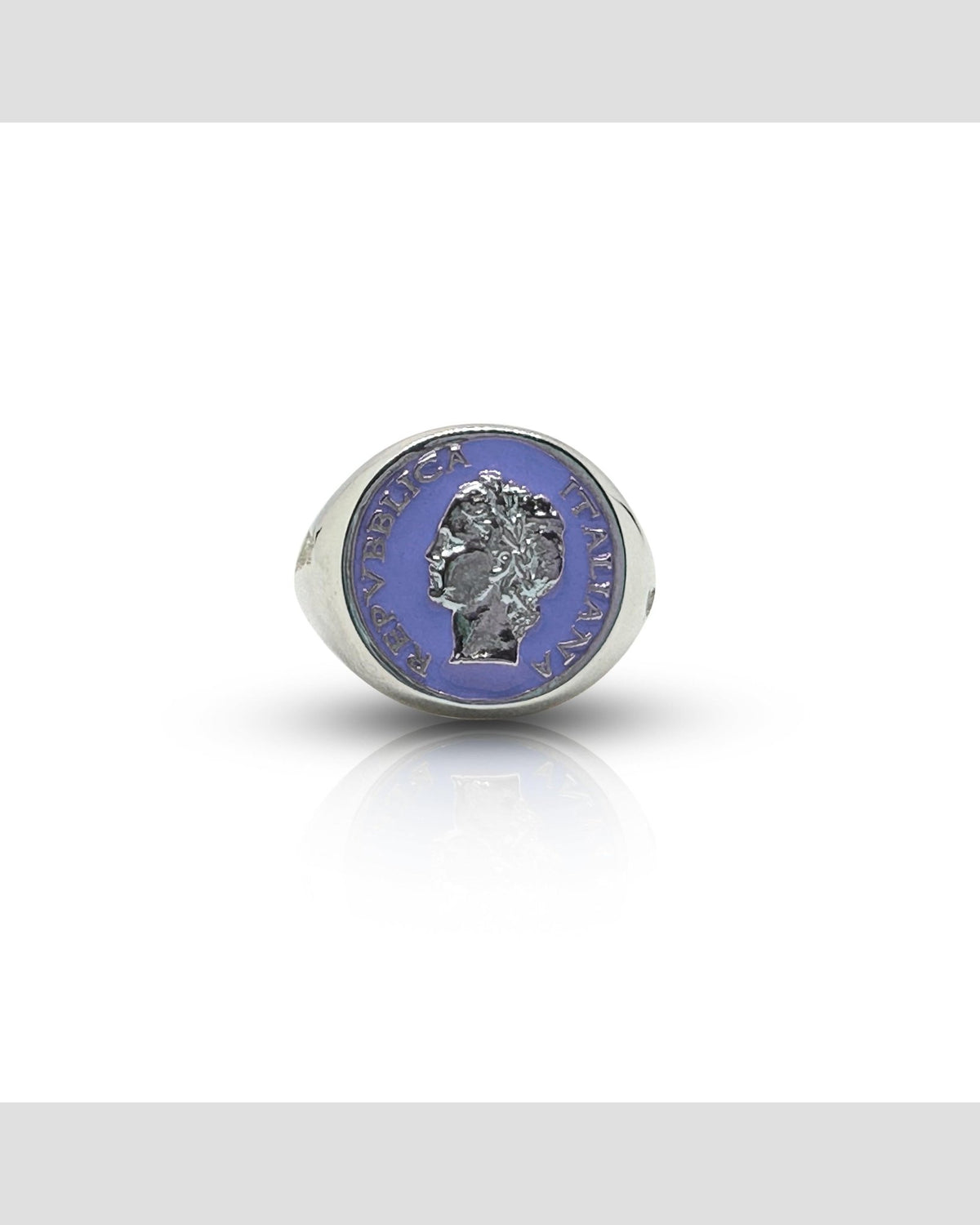 Anello Chevalier Dolce Vita — Argento 925 Smalto Uomo | Made in Italy - BDG Accessories