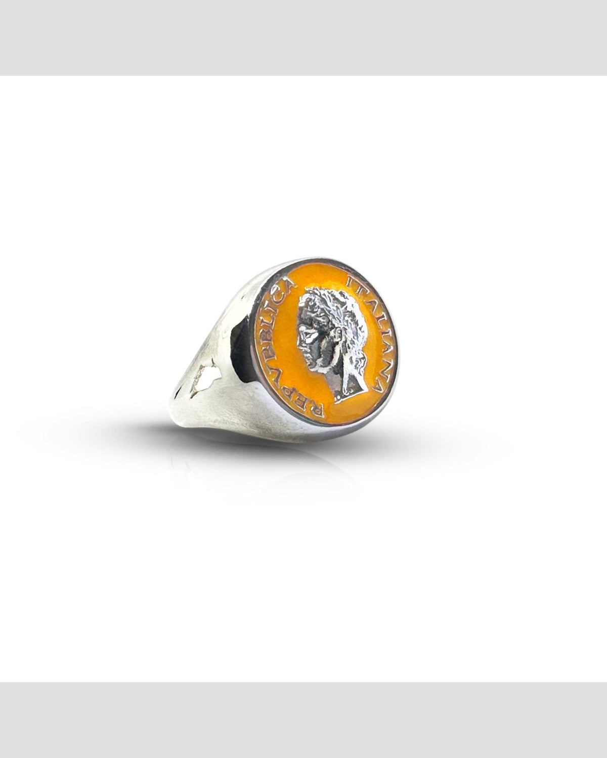 Anello Chevalier Dolce Vita — Argento 925 Smalto Uomo | Made in Italy - BDG Accessories