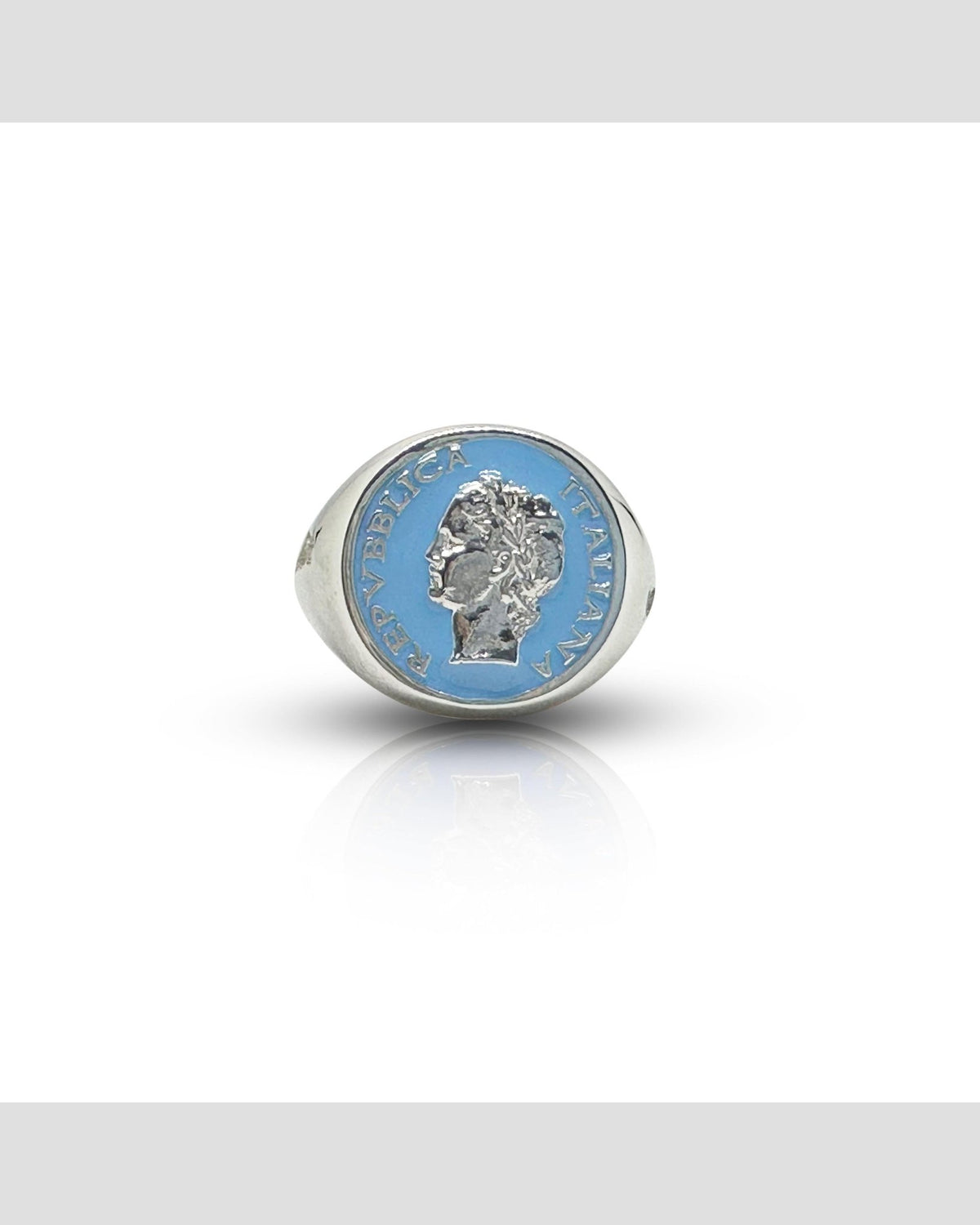 Anello Chevalier Dolce Vita — Argento 925 Smalto Uomo | Made in Italy - BDG Accessories
