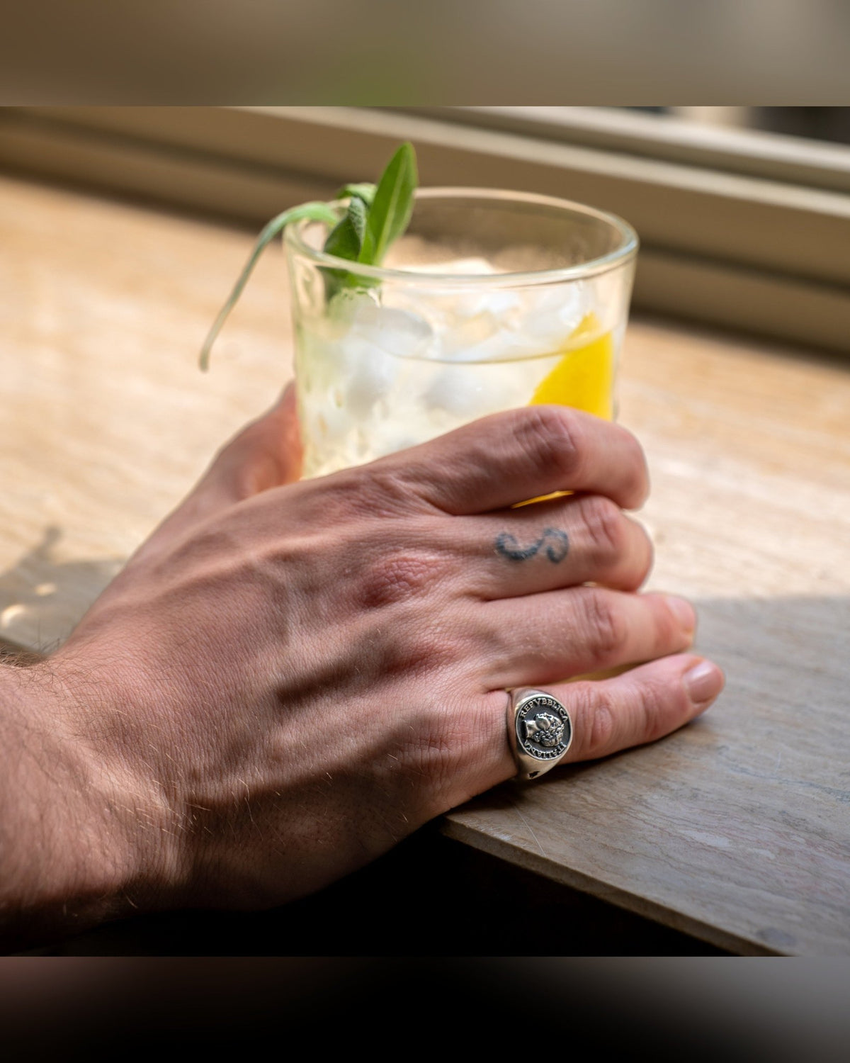 Anello Chevalier Dolce Vita — Argento 925 Smalto Uomo | Made in Italy - BDG Accessories