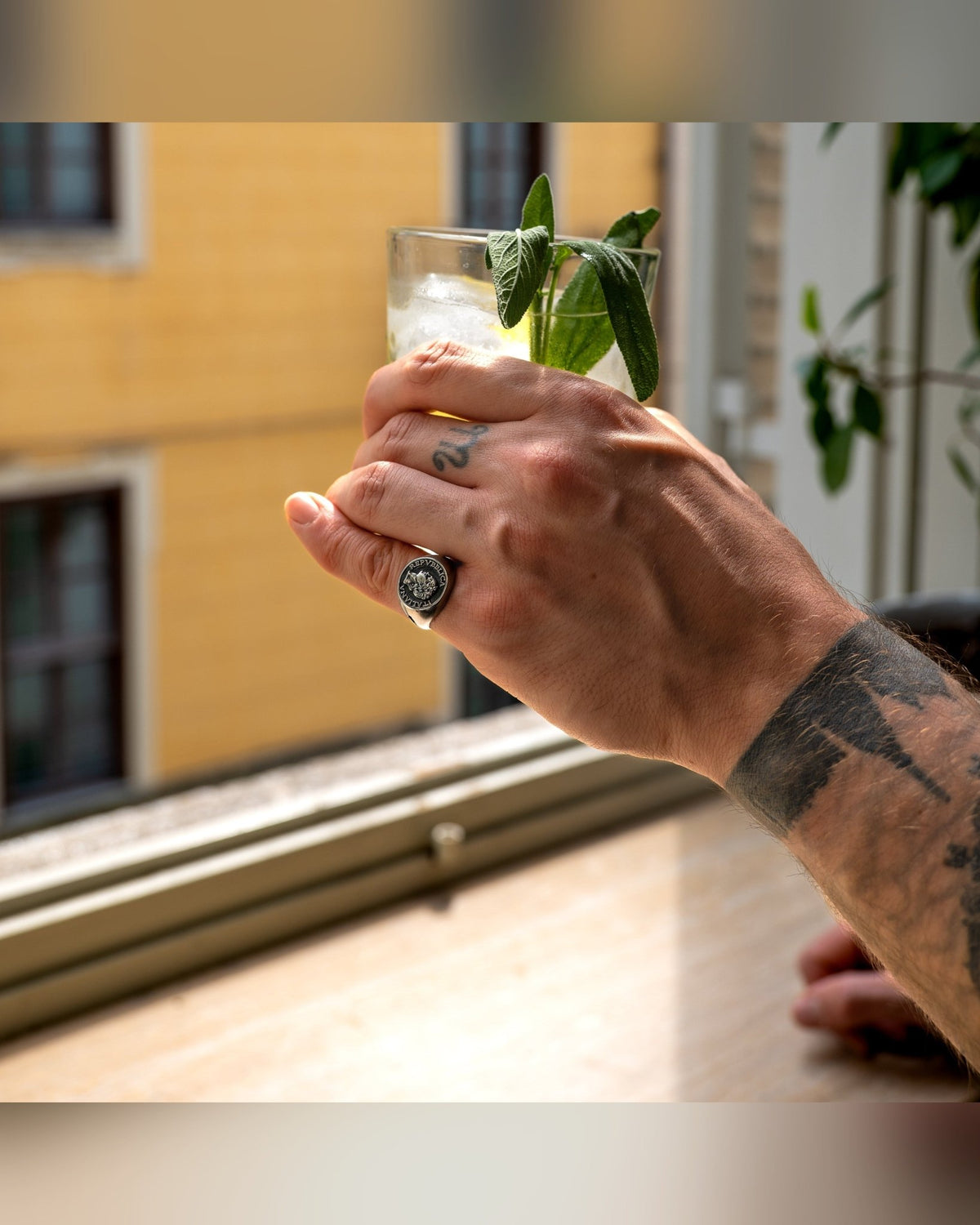 Anello Chevalier Dolce Vita — Argento 925 Smalto Uomo | Made in Italy - BDG Accessories