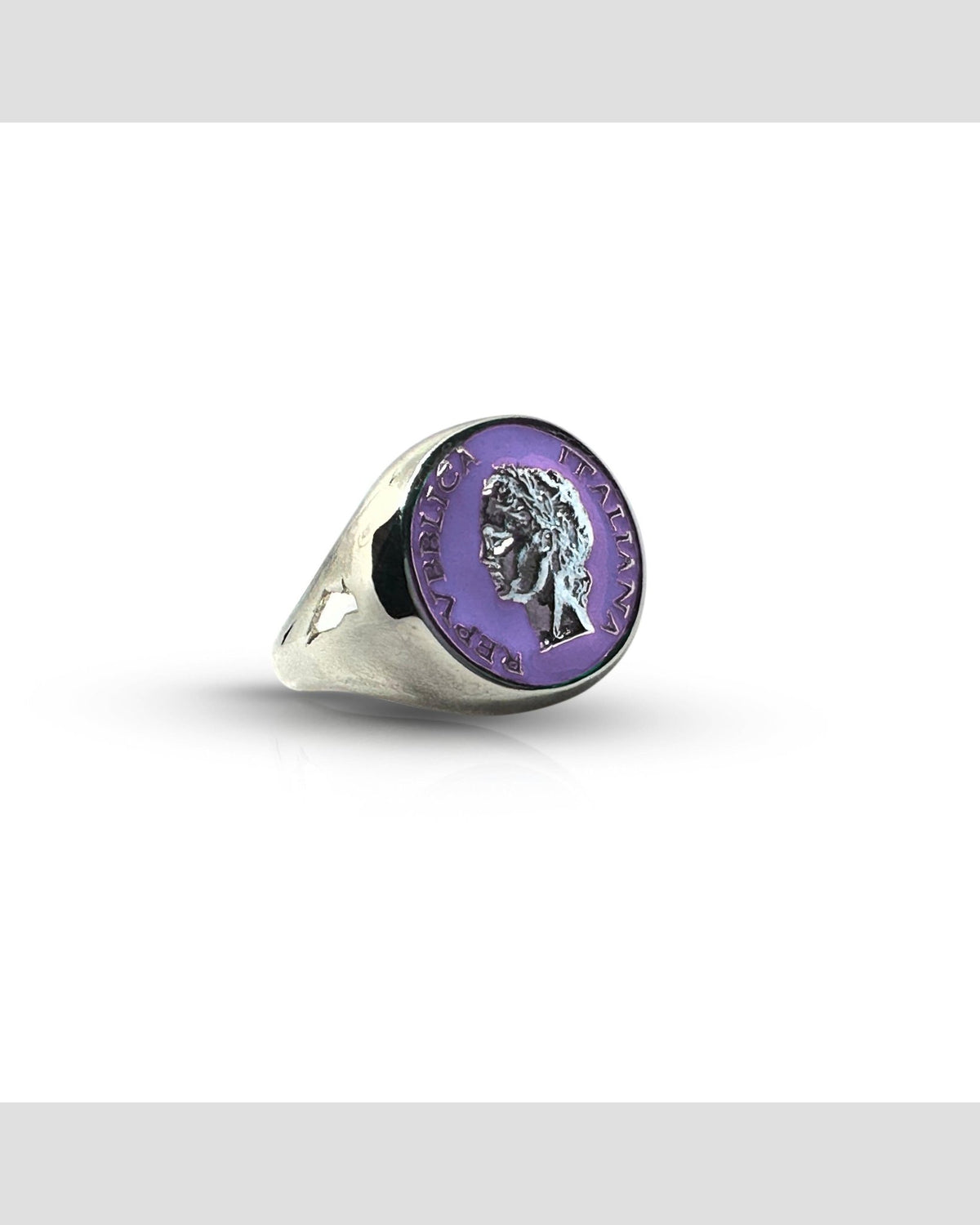 Anello Chevalier Dolce Vita — Argento 925 Smalto Uomo | Made in Italy - BDG Accessories