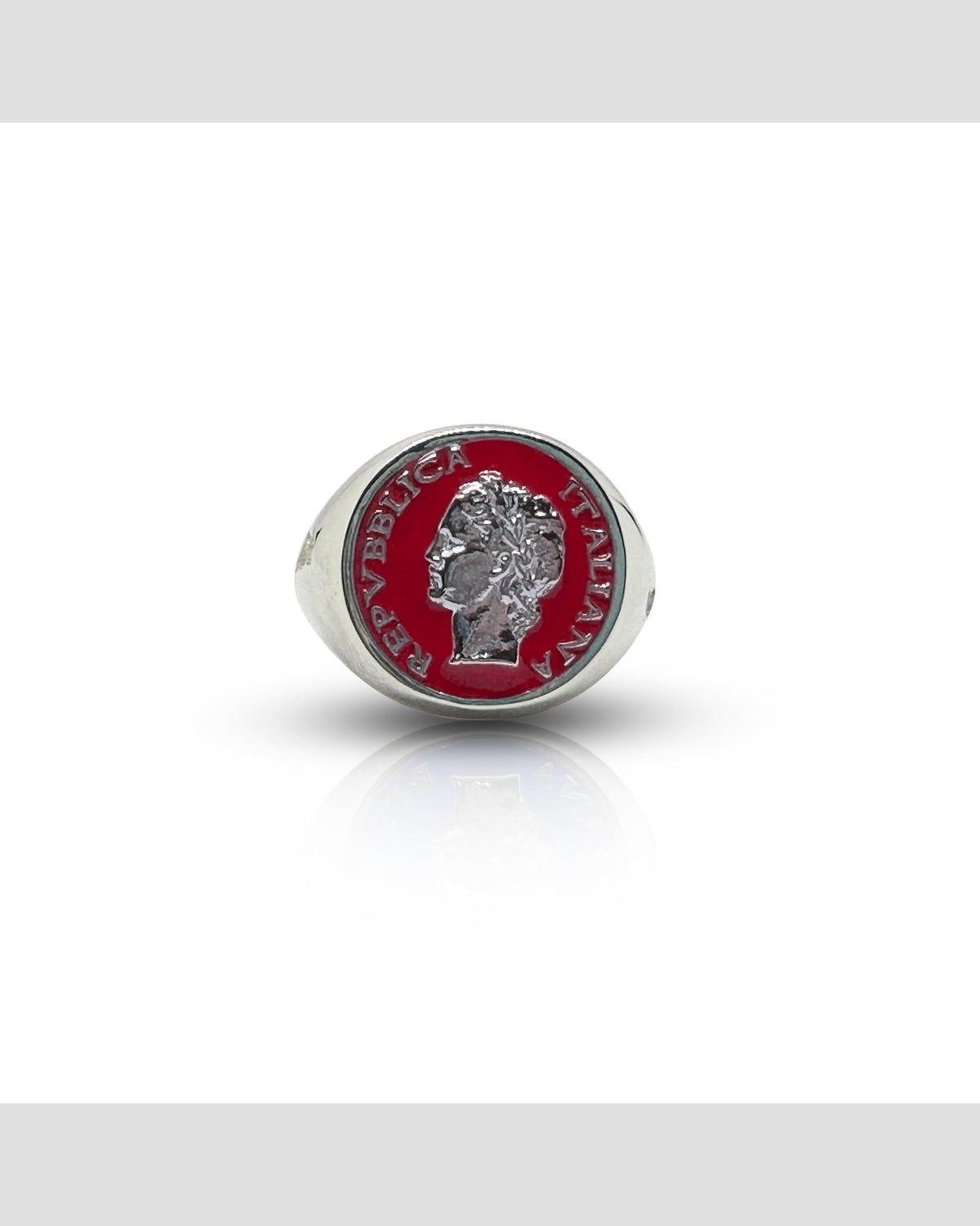 Anello Chevalier Dolce Vita — Argento 925 Smalto Uomo | Made in Italy - BDG Accessories