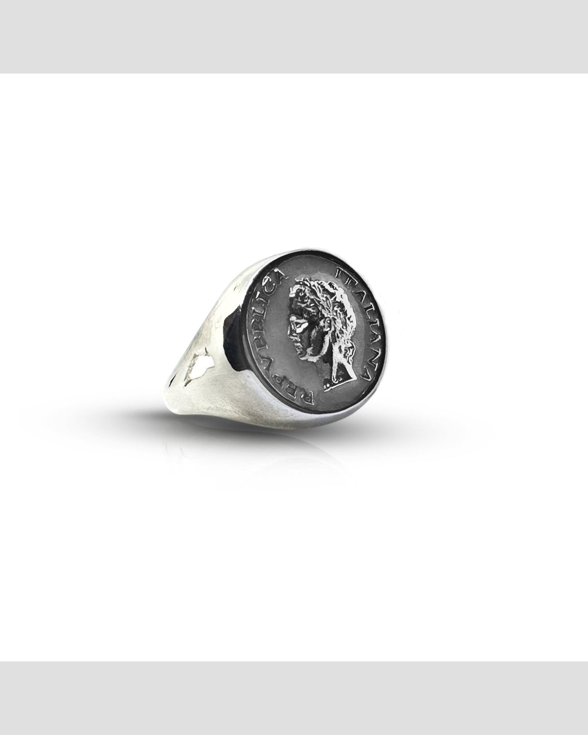 Anello Chevalier Dolce Vita — Argento 925 Smalto Uomo | Made in Italy - BDG Accessories