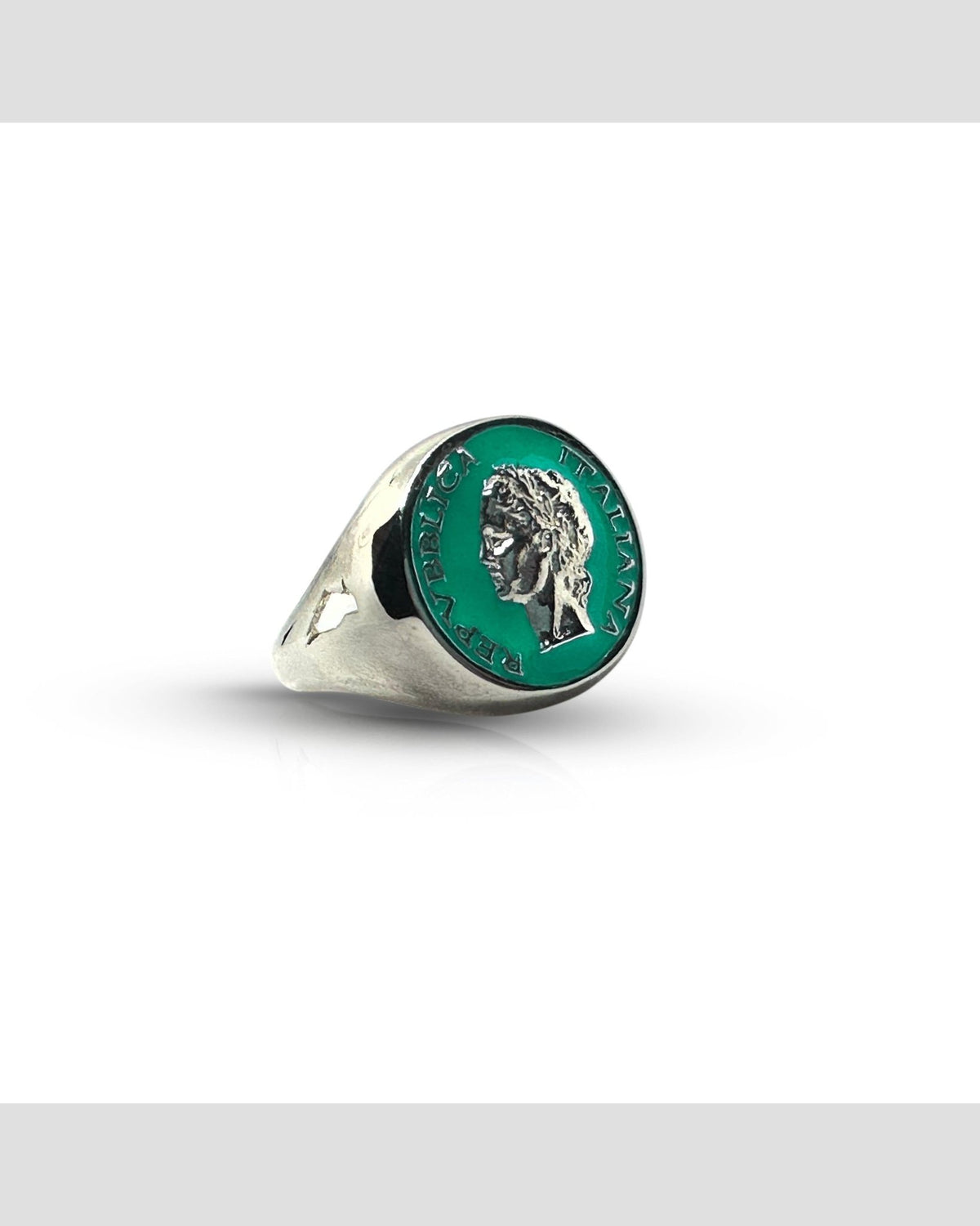 Anello Chevalier Dolce Vita — Argento 925 Smalto Uomo | Made in Italy - BDG Accessories
