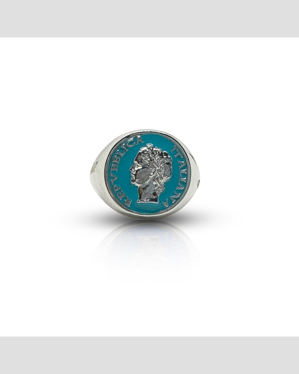 Anello Chevalier Dolce Vita — Argento 925 Smalto Uomo | Made in Italy - BDG Accessories