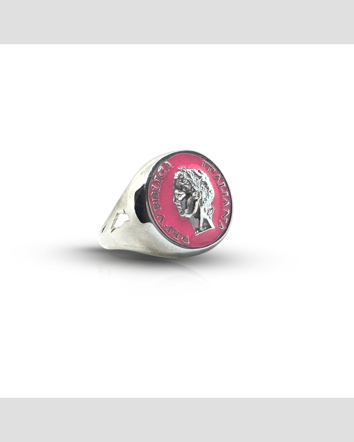 Anello Chevalier Dolce Vita — Argento 925 Smalto Uomo | Made in Italy - BDG Accessories