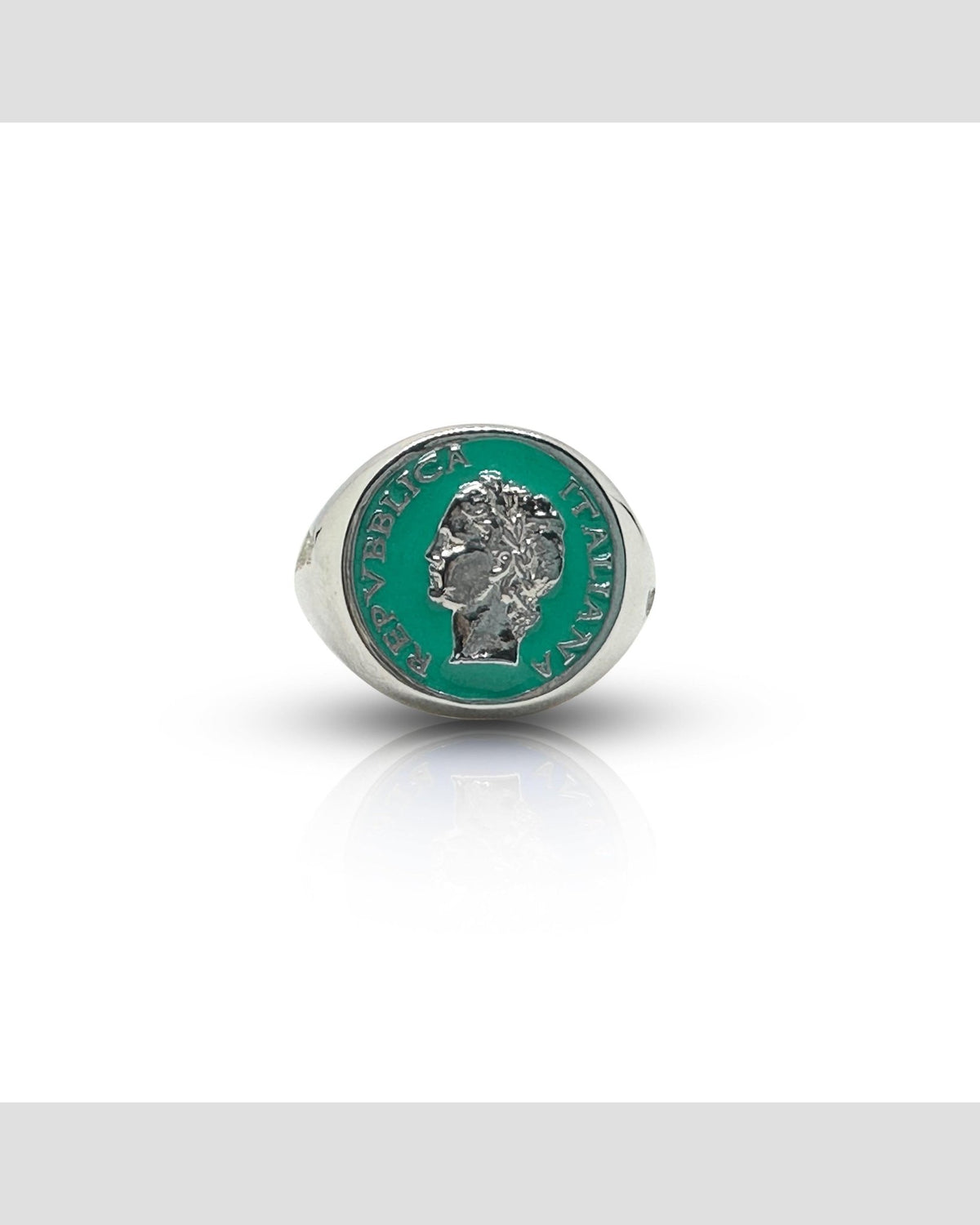 Anello Chevalier Dolce Vita — Argento 925 Smalto Uomo | Made in Italy - BDG Accessories