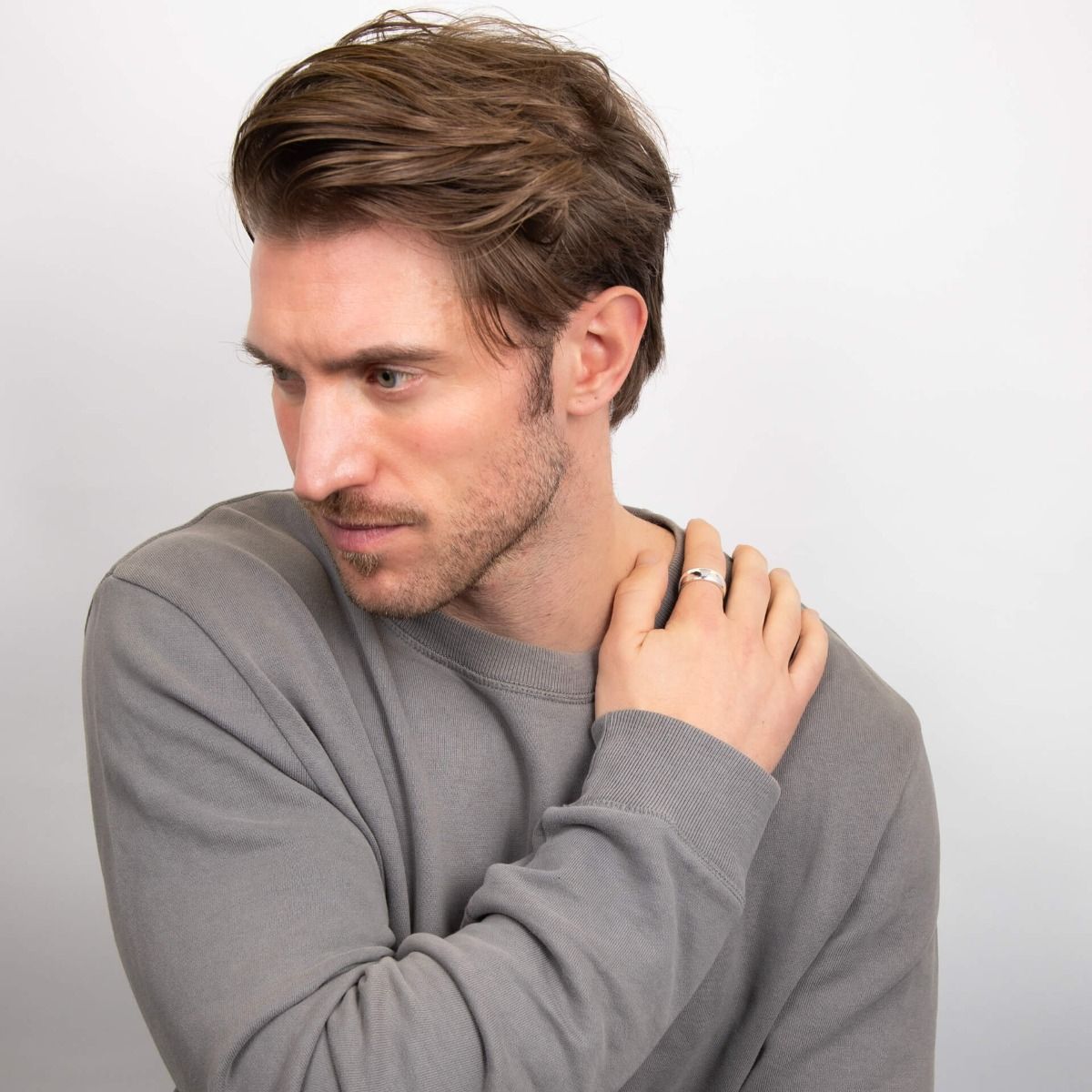 Anello Fascia Design Maschile Elegante E Moderno - BDG Accessories