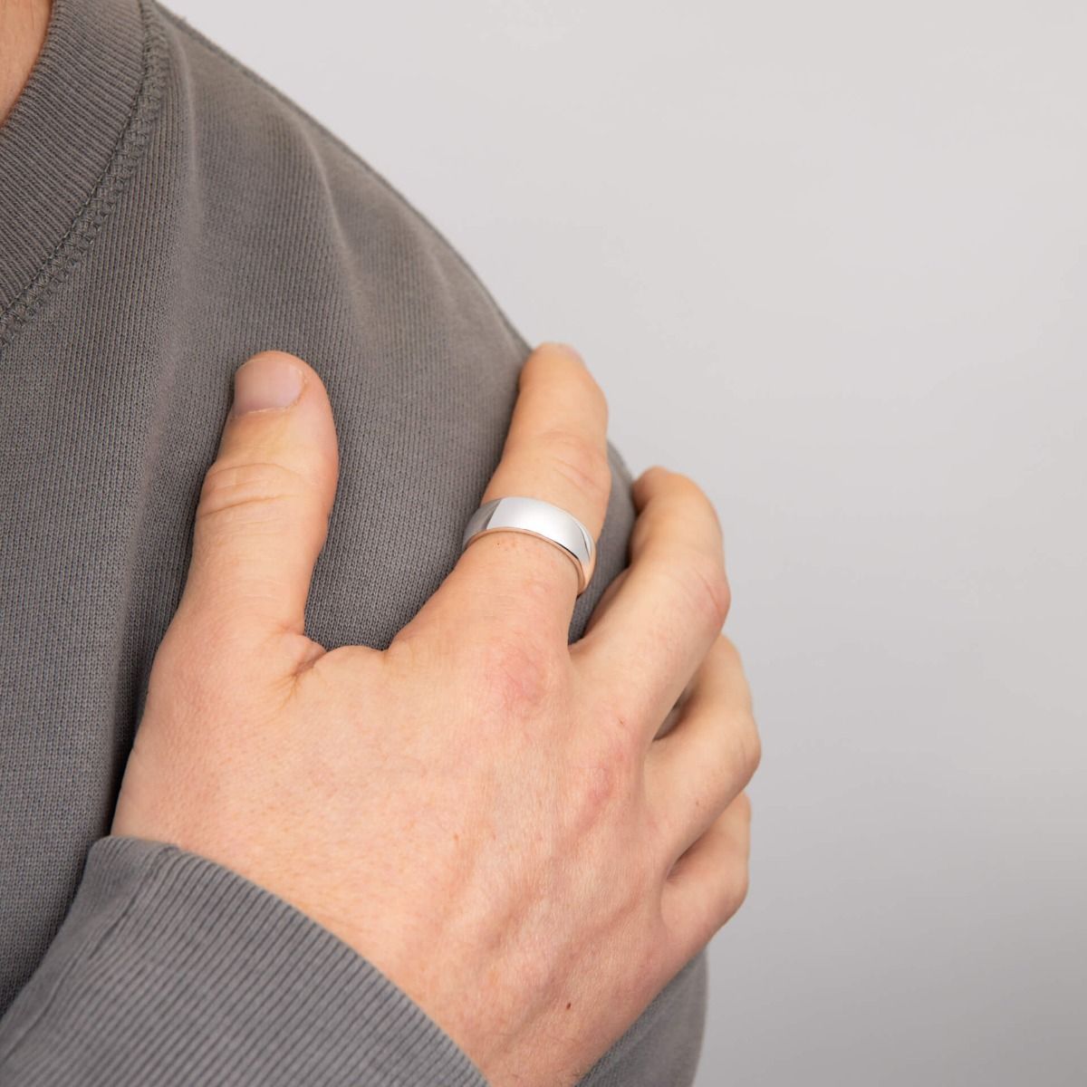 Anello Fascia Design Maschile Elegante E Moderno - BDG Accessories