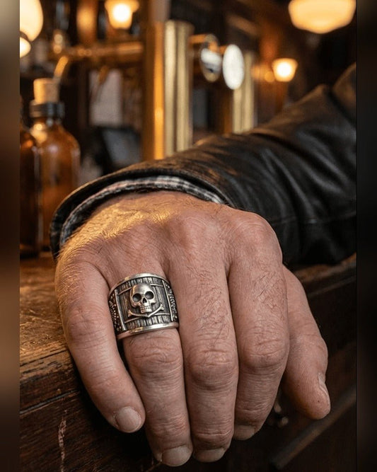 Anello Il Corsaro — Argento 925 o Bronzo Uomo | Black Sails, Made in Italy - BDG Accessories