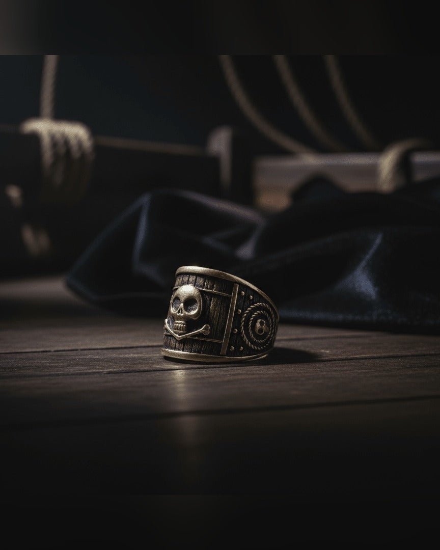 Anello Il Corsaro — Argento 925 o Bronzo Uomo | Black Sails, Made in Italy - BDG Accessories