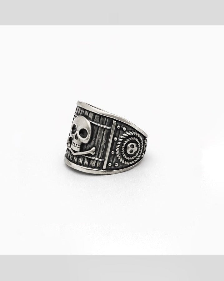Anello Il Corsaro — Argento 925 o Bronzo Uomo | Black Sails, Made in Italy - BDG Accessories