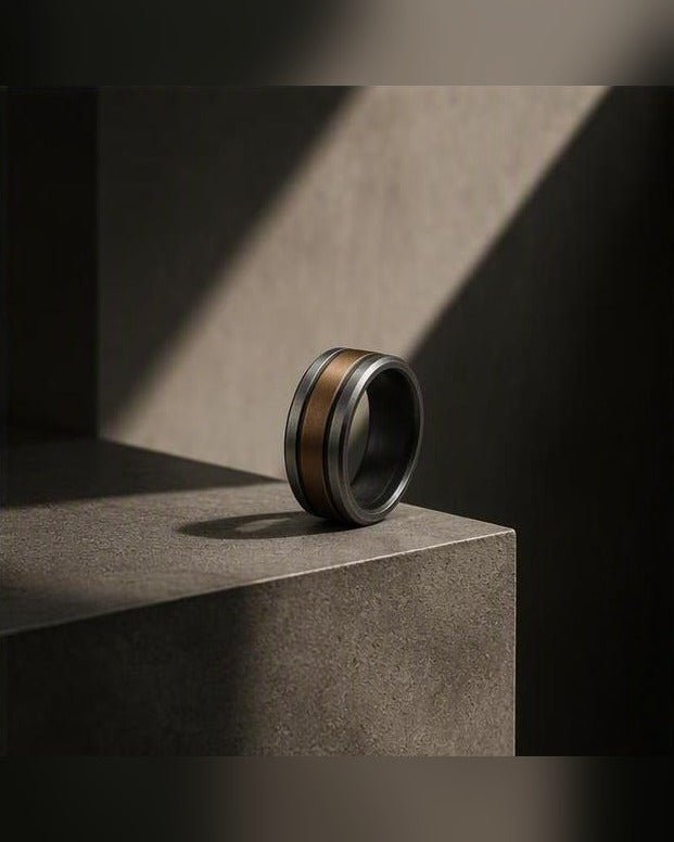 Anello Il Doppio — Argento 925 Uomo | Made in Italy - BDG Accessories