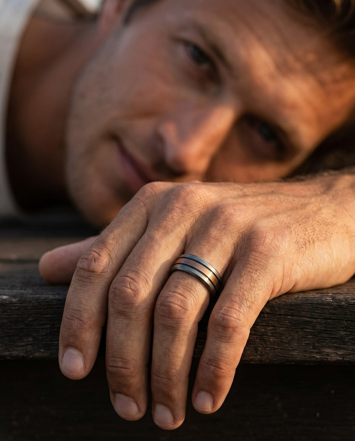 Anello Il Doppio — Argento 925 Uomo | Made in Italy - BDG Accessories