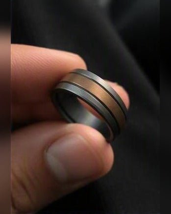Anello Il Doppio — Argento 925 Uomo | Made in Italy - BDG Accessories