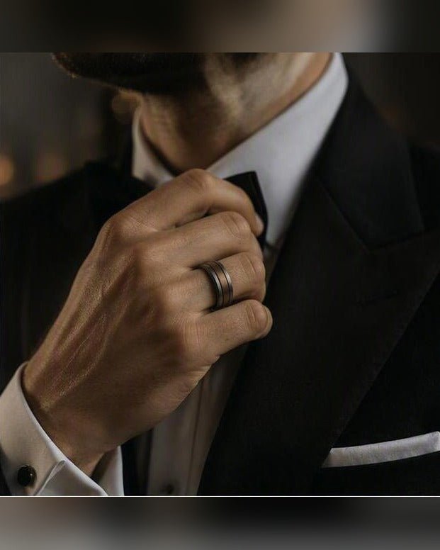 Anello Il Doppio — Argento 925 Uomo | Made in Italy - BDG Accessories