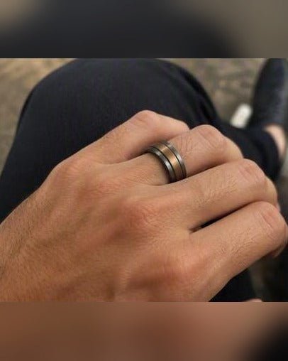 Anello Il Doppio — Argento 925 Uomo | Made in Italy - BDG Accessories