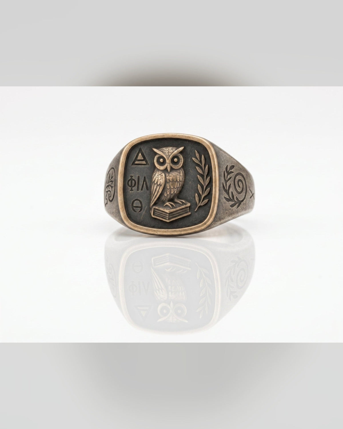 Anello Il Saggio — Chevalier Argento o Bronzo Uomo | Made in Italy - BDG Accessories