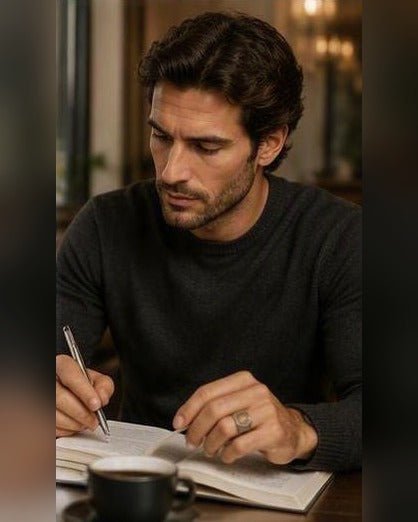 Anello Il Sigillo — Chevalier Argento 925 Uomo | Made in Italy - BDG Accessories