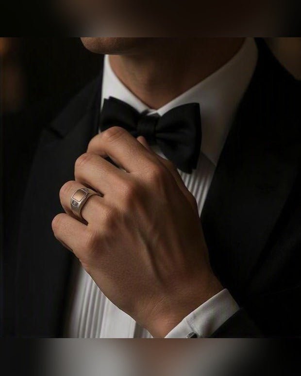 Anello Il Sigillo — Chevalier Argento 925 Uomo | Made in Italy - BDG Accessories