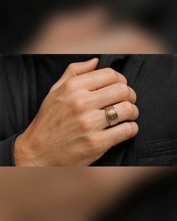 Anello Il Sigillo — Chevalier Argento 925 Uomo | Made in Italy - BDG Accessories