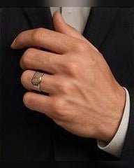 Anello Il Sigillo — Chevalier Argento 925 Uomo | Made in Italy - BDG Accessories
