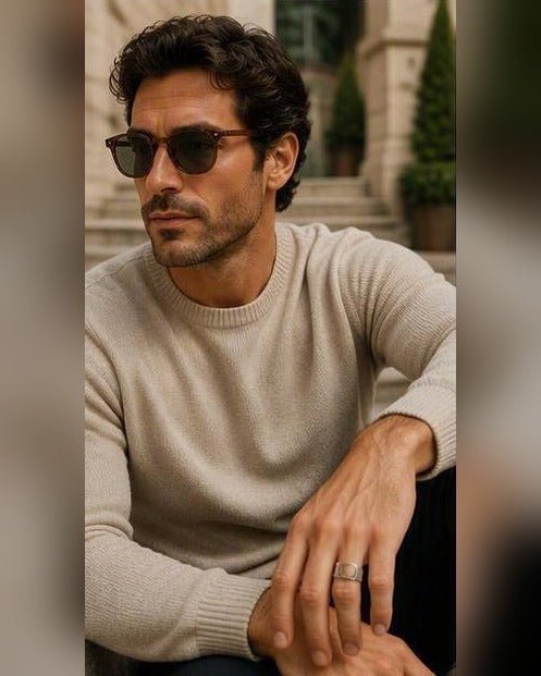 Anello Il Sigillo — Chevalier Argento 925 Uomo | Made in Italy - BDG Accessories
