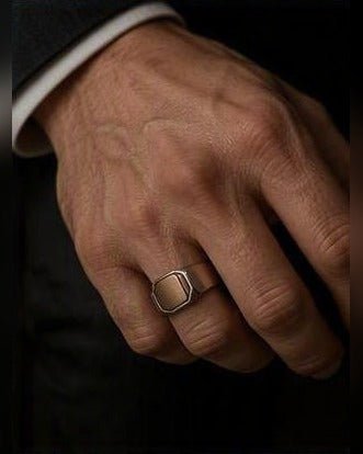 Anello Il Sigillo — Chevalier Argento 925 Uomo | Made in Italy - BDG Accessories