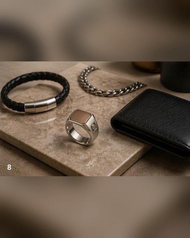 Anello Il Sigillo — Chevalier Argento 925 Uomo | Made in Italy - BDG Accessories