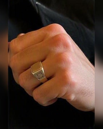 Anello Il Sigillo — Chevalier Argento 925 Uomo | Made in Italy - BDG Accessories