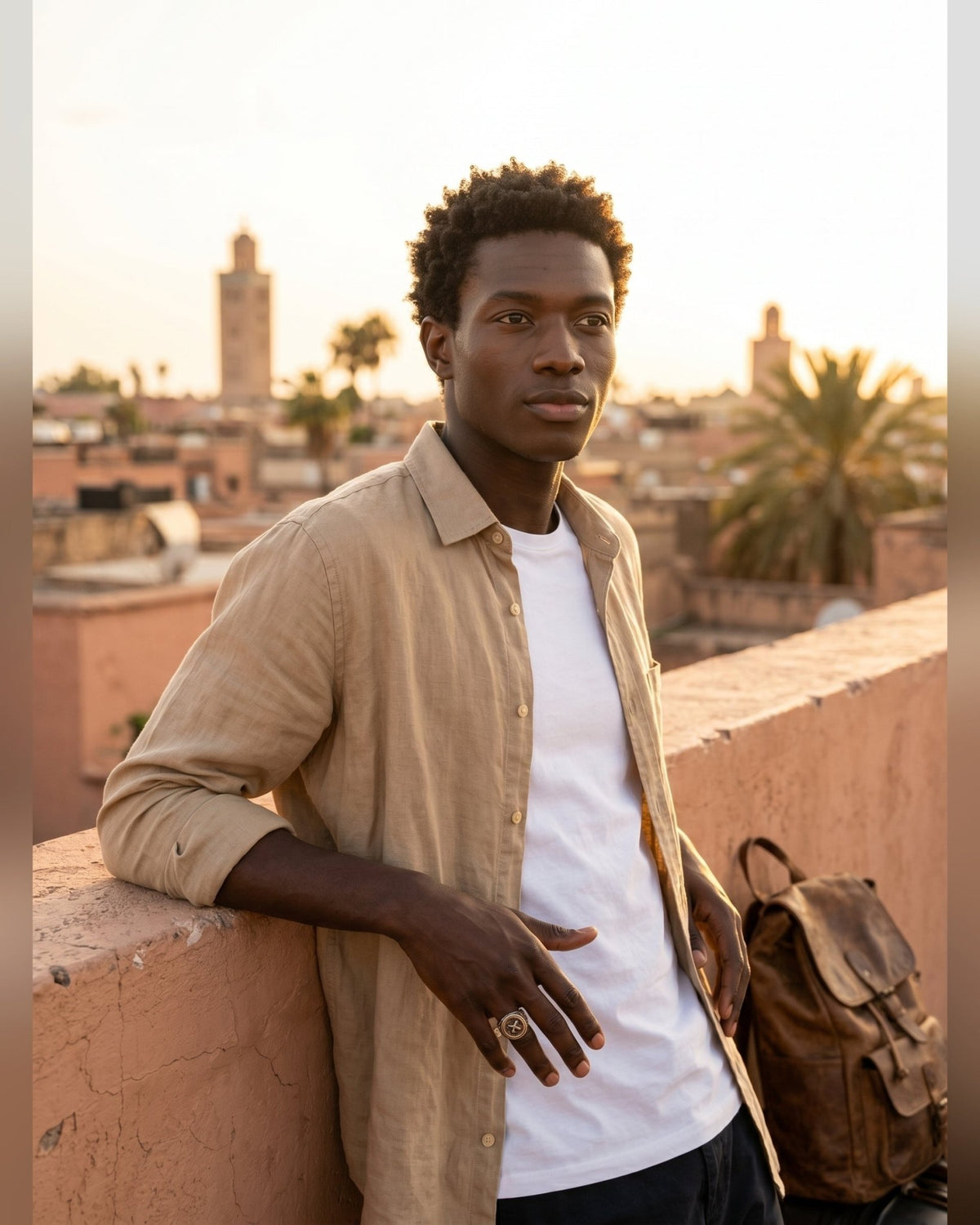 Anello Il Viaggiatore — Chevalier Argento o Bronzo Uomo | Made in Italy - BDG Accessories